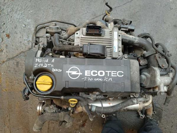 MOTEUR OPEL CORSA C/ MERIVA A/ .... 1.7CDTI CODE Z17DTH  ( DENSO INJECTION ) - Vue 2
